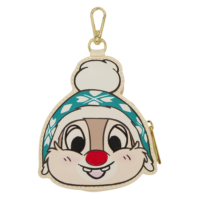 Mickey & Friends Holiday Snow Tote Crossbody Bag with Coin Bag, , hi-res view 7