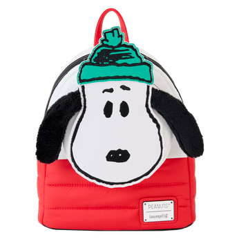 Peanuts Snoopy Snow Day Mini Backpack,  Peanuts Snoopy Snow Day Mini Backpack, Image 1