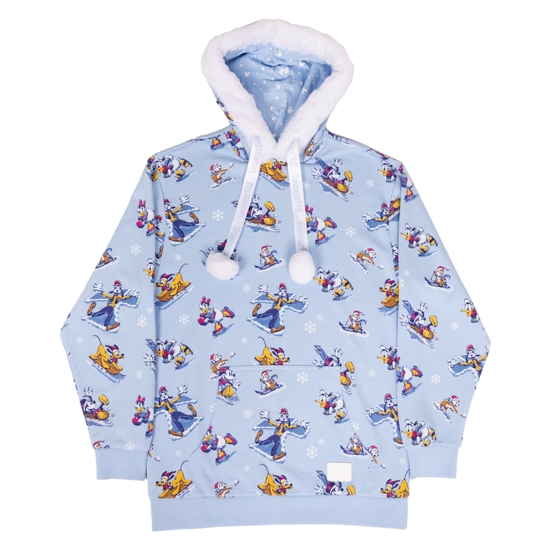 Mickey & Friends Winter Wonderland Unisex Hoodie, , hi-res view 6