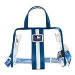 MLB LA Dodgers Clear Tote Crossbody Stadium Bag with Pouch , , hi-res view 5