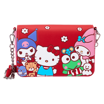 Sanrio Hello Kitty & Friends Color Block Crossbody Bag, Image 1