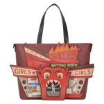 Beetlejuice Dante's Inferno Room Tote Crossbody Bag with Coin Bag, , hi-res view 1