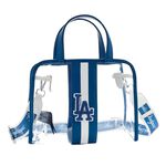 MLB LA Dodgers Clear Tote Crossbody Stadium Bag with Pouch , , hi-res view 4