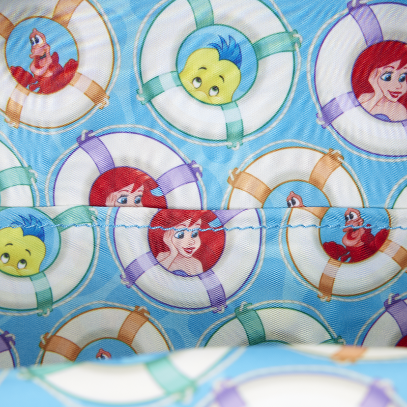 The Little Mermaid Exclusive Ariel, Flounder, & Sebastian Mini Backpack, , hi-res view 5
