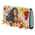 Moana Live Action Floral Wristlet Wallet, , hi-res view 5