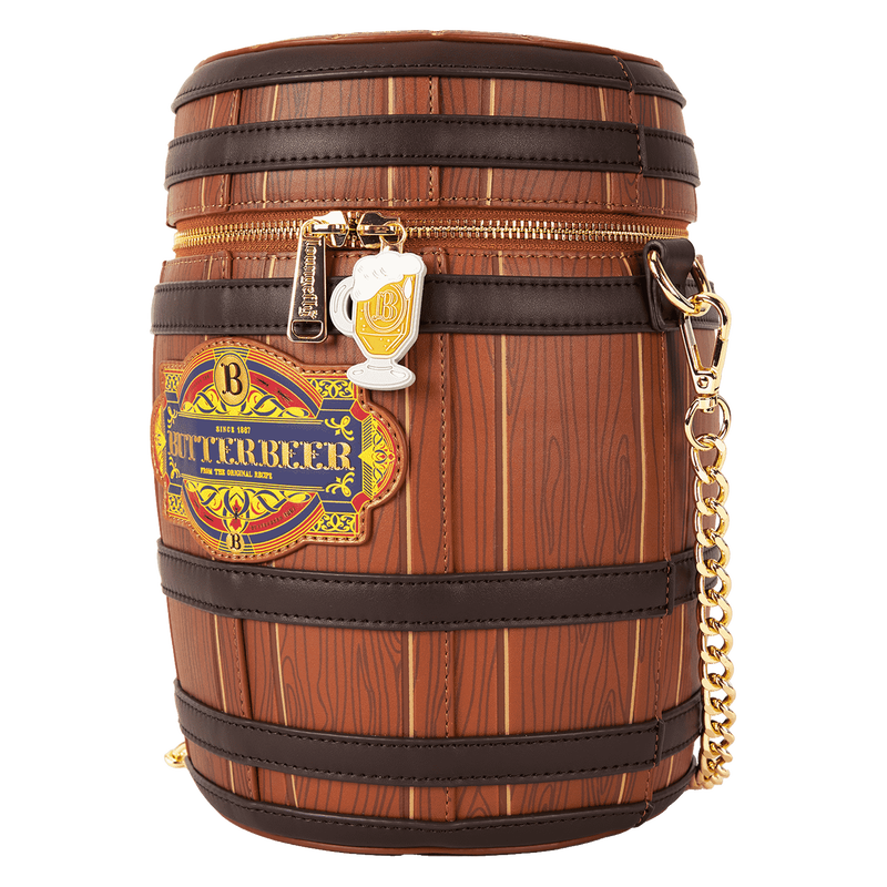 Harry Potter Butterbeer Barrel Scented Figural Crossbody Bag, , hi-res view 5