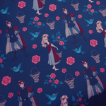 Sleeping Beauty Princess Aurora & Prince Phillip Floral Crossbody Bag, , hi-res view 6