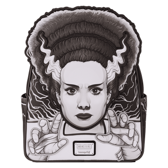 Universal Monsters Exclusive The Bride Of Frankenstein Glow Mini Backpack,  Universal Monsters Exclusive The Bride Of Frankenstein Glow Mini Backpack, Image 1