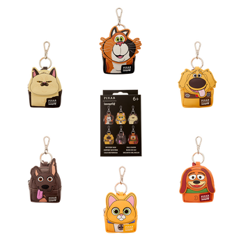 Pixar Dogs & Cats Cosplay Mystery Mini Backpack Keychain Charm, , hi-res view 1