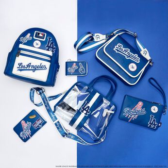 MLB LA Dodgers Clear Tote Crossbody Stadium Bag with Pouch , Image 2
