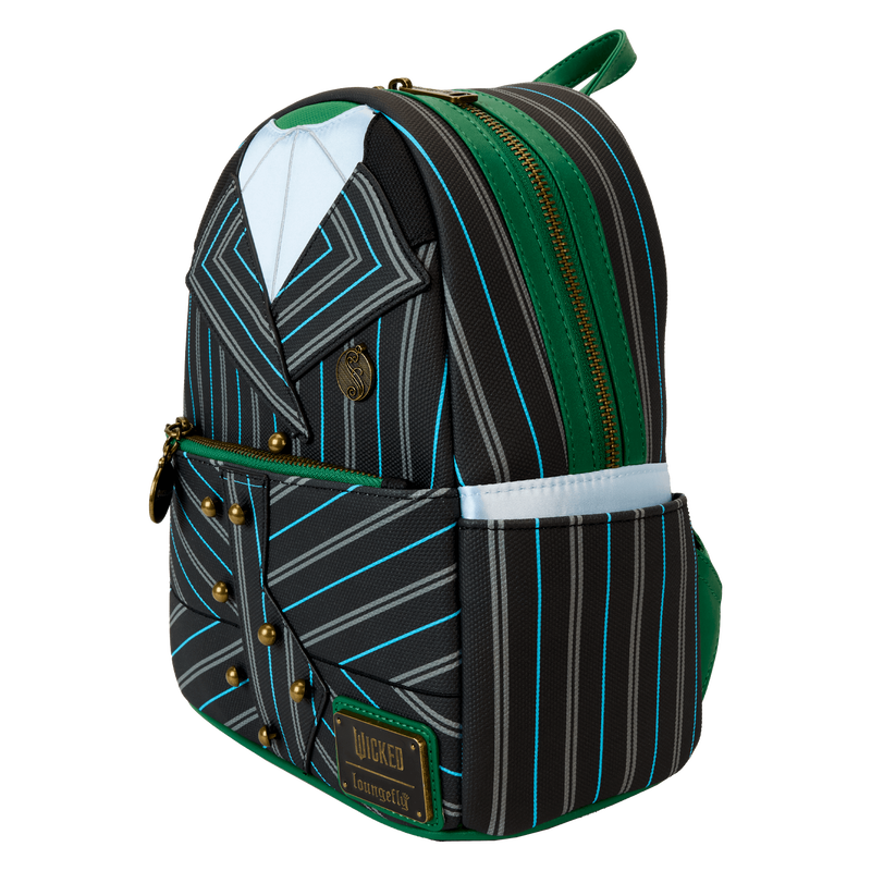 Wicked Elphaba Shiz University Uniform Cosplay Mini Backpack, , hi-res view 4