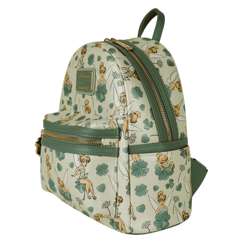Peter Pan Tinker Bell Clover All-Over Print Mini Backpack, , hi-res view 4