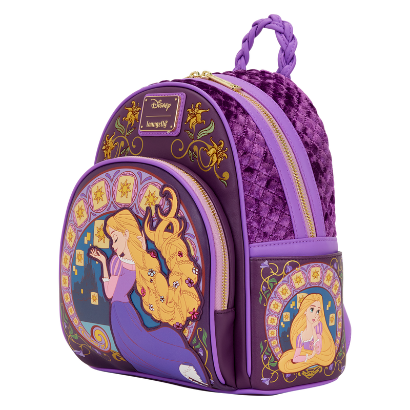 Tangled Rapunzel Exclusive Lanterns Quilted Mini Backpack, , hi-res view 4