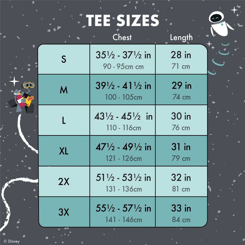 WALL-E & EVE Unisex Tee, , hi-res view 4