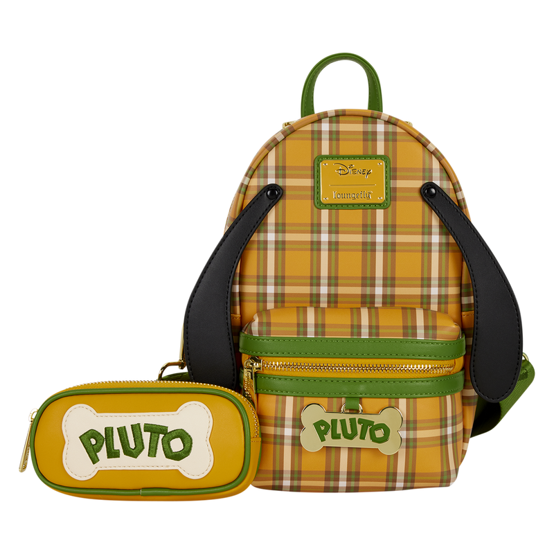 Pluto 95th Anniversary Plaid Sling Crossbody Bag with Coin Bag, , hi-res view 1