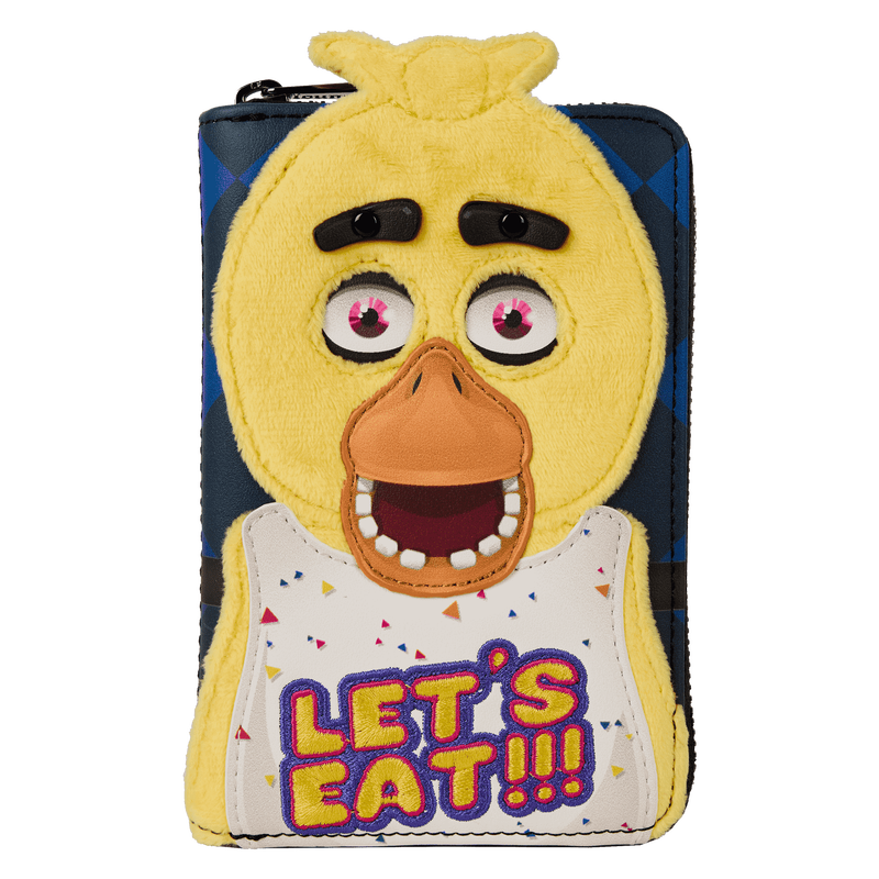 Five Nights at Freddy's Chica Plush Cosplay Zip Around Wallet, , hi-res view 1