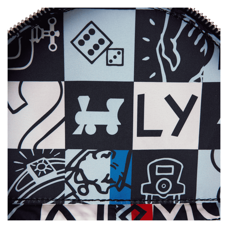 Monopoly 90th Anniversary Top Hat Glitter Figural Crossbody Bag, , hi-res view 9