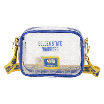NBA Golden State Warriors Clear Crossbody Stadium Bag, Image 1
