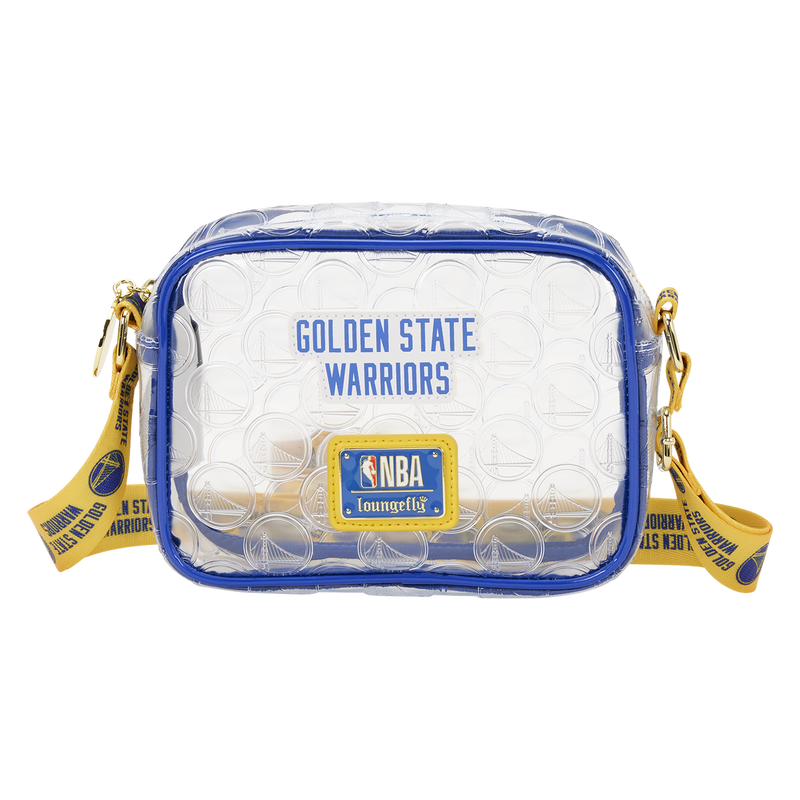 NBA Golden State Warriors Clear Crossbody Stadium Bag, , hi-res view 1