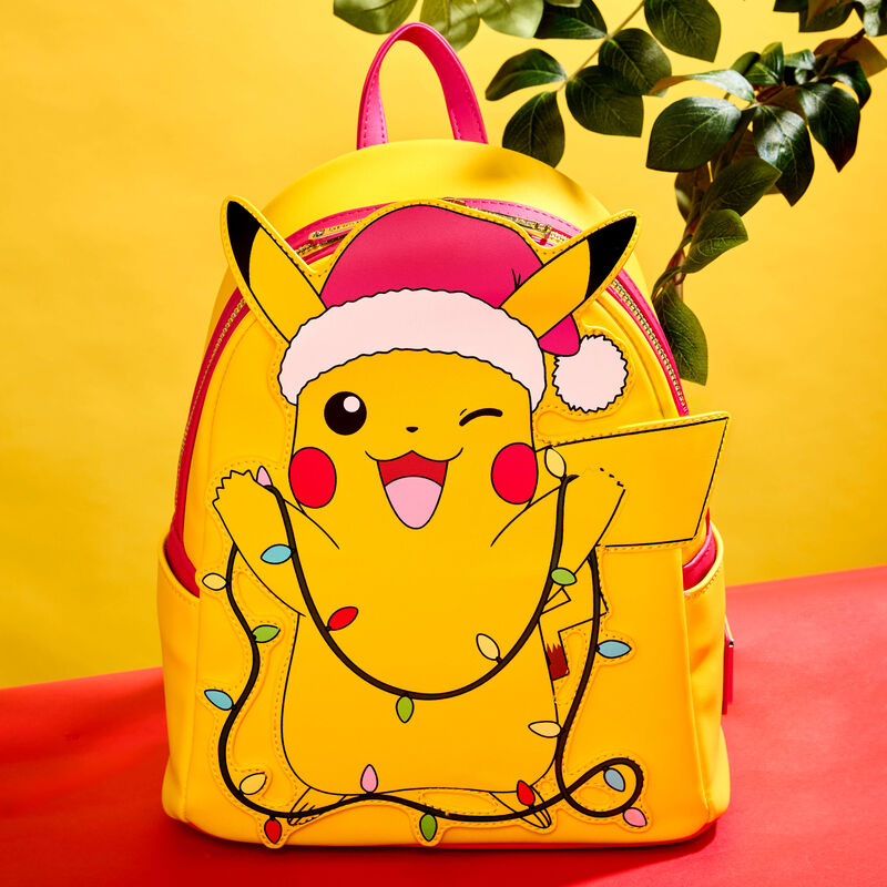 Pokémon Santa Pikachu String Lights Light Up Mini Backpack, , hi-res view 2