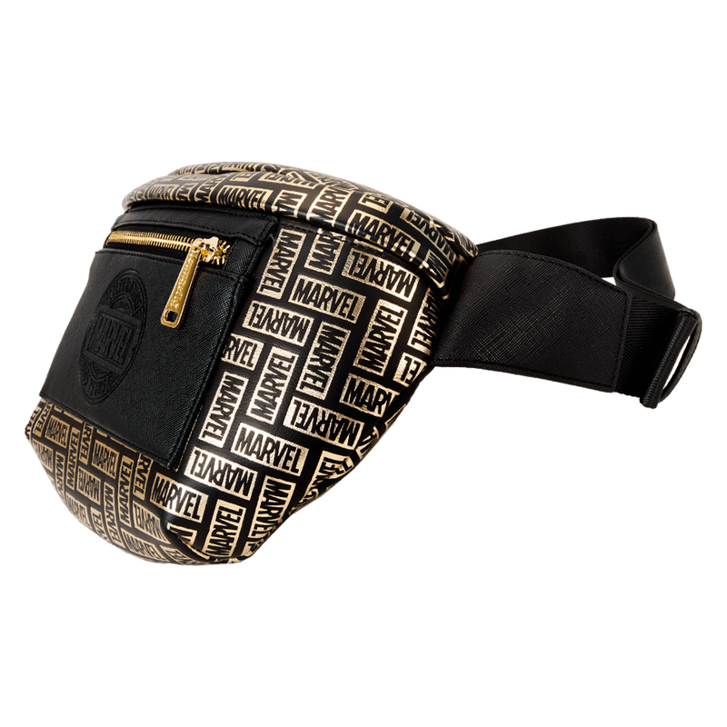 Marvel 85th Anniversary All-Over Print Logo Convertible Belt Bag, , hi-res view 3