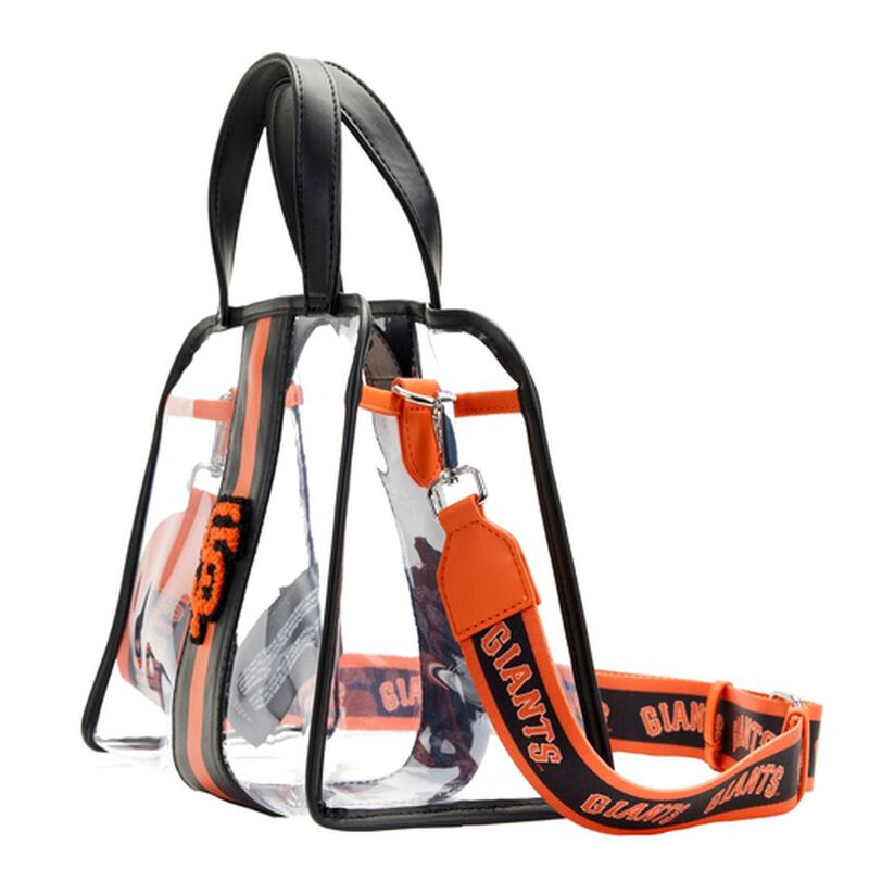 MLB SF Giants Clear Tote Crossbody Stadium Bag with Pouch&nbsp;, , hi-res view 3