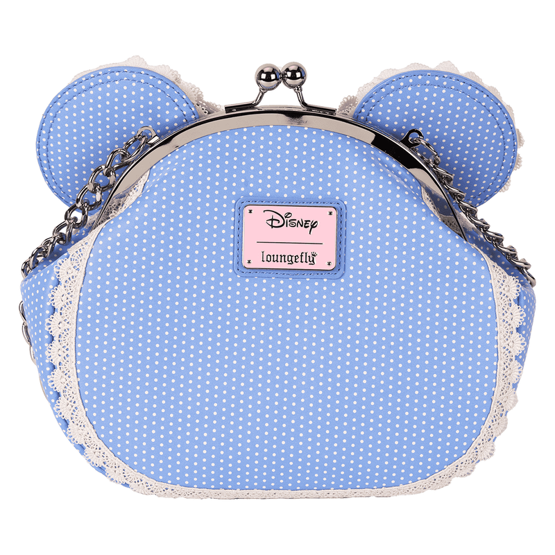 Minnie Mouse Floral and Lace Kisslock Crossbody Bag, , hi-res view 6