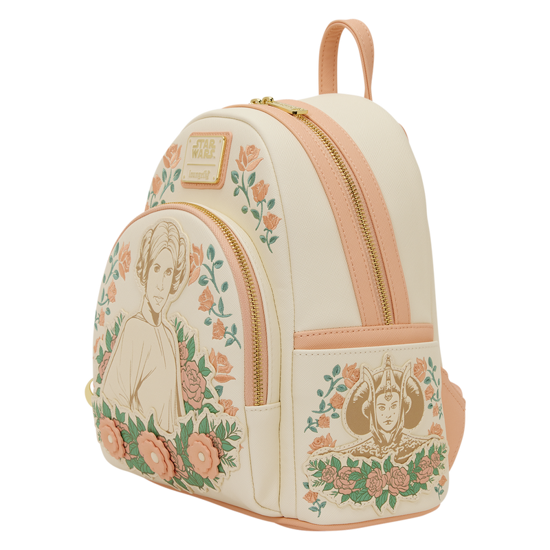 STAR WARS&trade; Exclusive Leia, Rey, & Padm&eacute; Floral Mini Backpack, , hi-res view 4