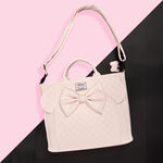 Minnie Mouse Checkered Texture Convertible Backpack & Tote Bag LFlifestyle1 view 2