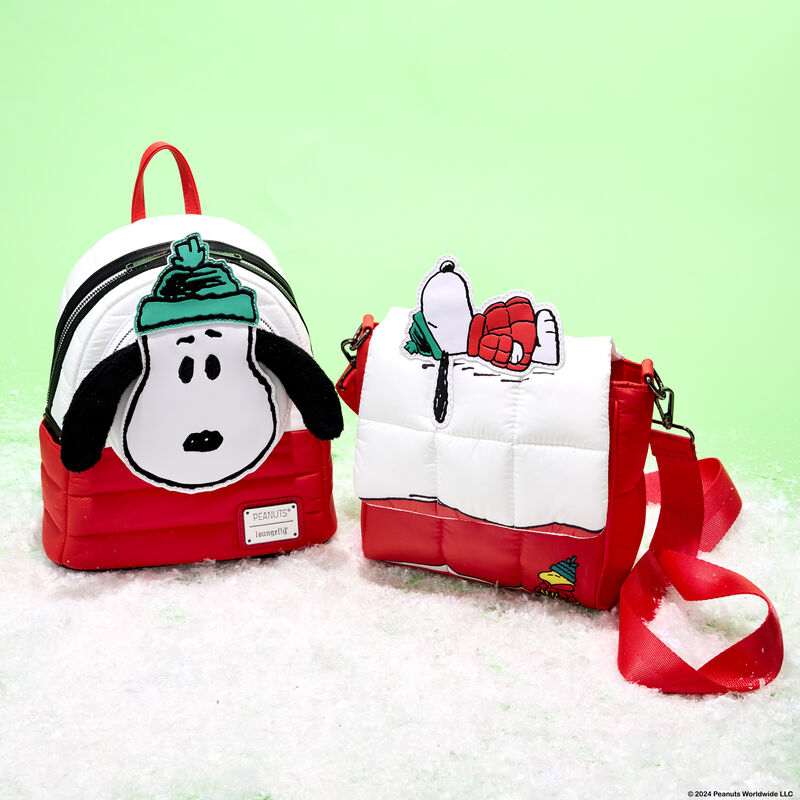 Peanuts Snoopy Snow Day Mini Backpack, , hi-res view 3