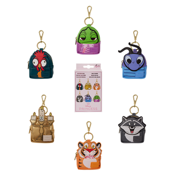 Disney Princess Sidekicks Cosplay Mystery Mini Backpack Keychain Charm, , hi-res view 1
