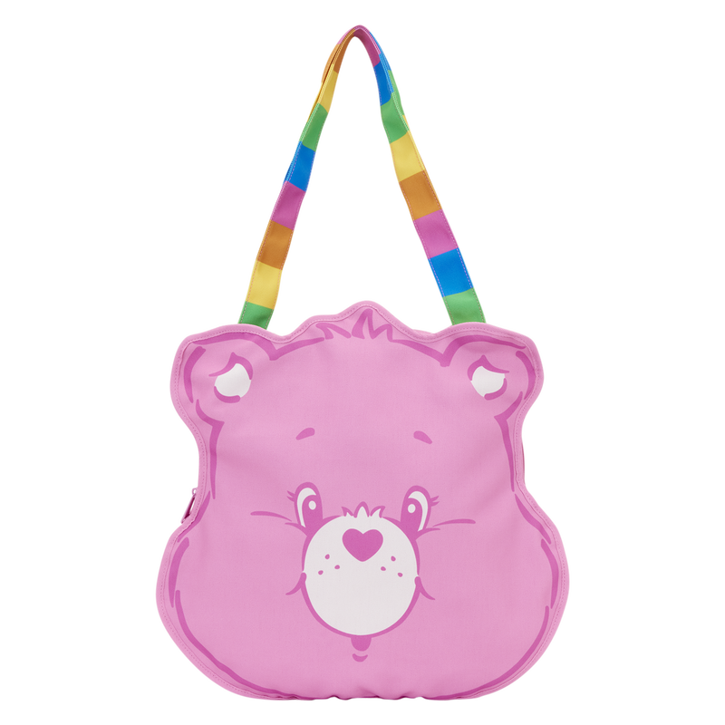 Care Bears Cheer Bear Cosplay Oversized Canvas Tote Bag, , hi-res view 1