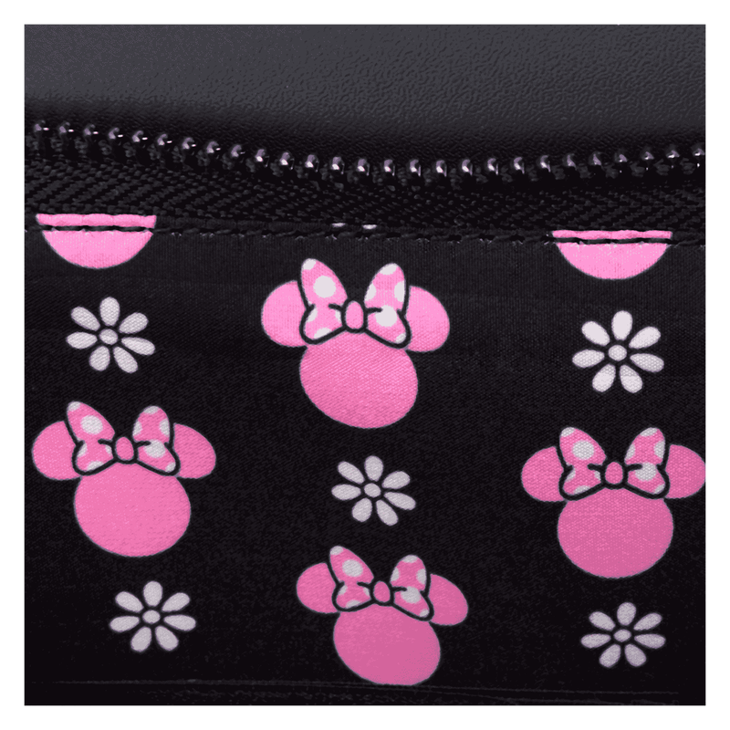 Minnie Mouse Floral Rock The Dots Clutch Crossbody Bag, , hi-res view 8
