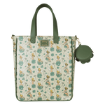 Peter Pan Tinker Bell Clover All-Over Print Tote Crossbody Bag With Coin Bag, , hi-res view 5