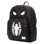 Spider-Man Black & White Suit Cosplay Quilted Full-Size Backpack, , hi-res view 4
