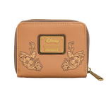 Stitch Brown Debossed Wallet, , hi-res view 3