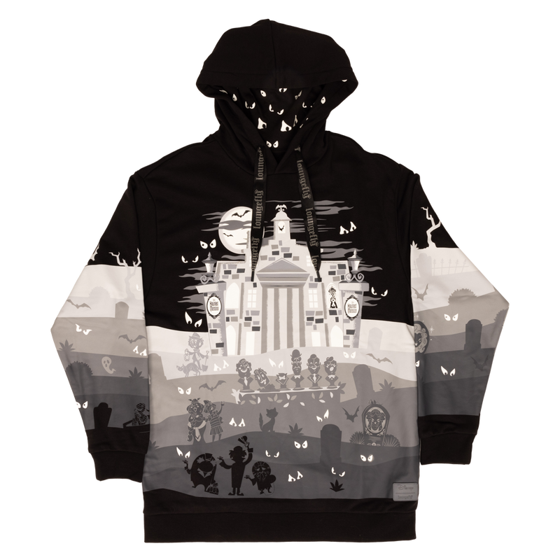The Haunted Mansion Graveyard Glow Unisex Hoodie, , hi-res view 3