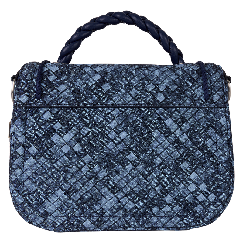 Loungefly Faux Denim Crossbody Bag, , hi-res view 4