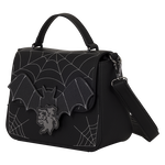 Mickey & Minnie Spiderweb & Bats Crossbody Bag, , hi-res view 3