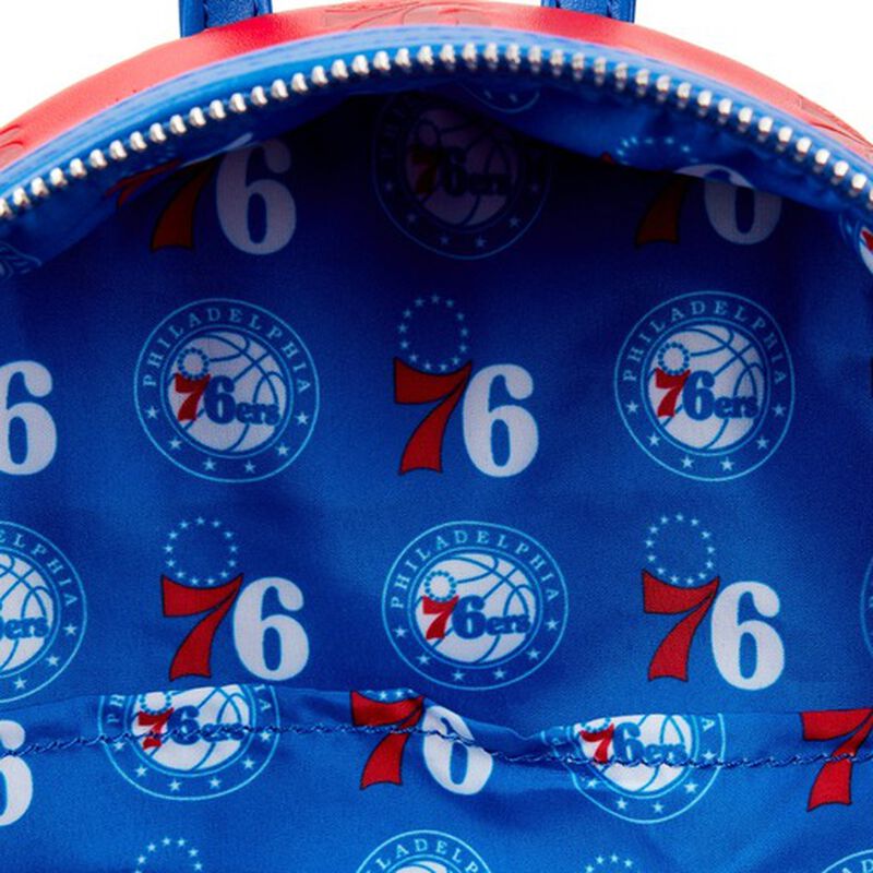 NBA Philadelphia 76ers Logo Mini Backpack, , hi-res view 5
