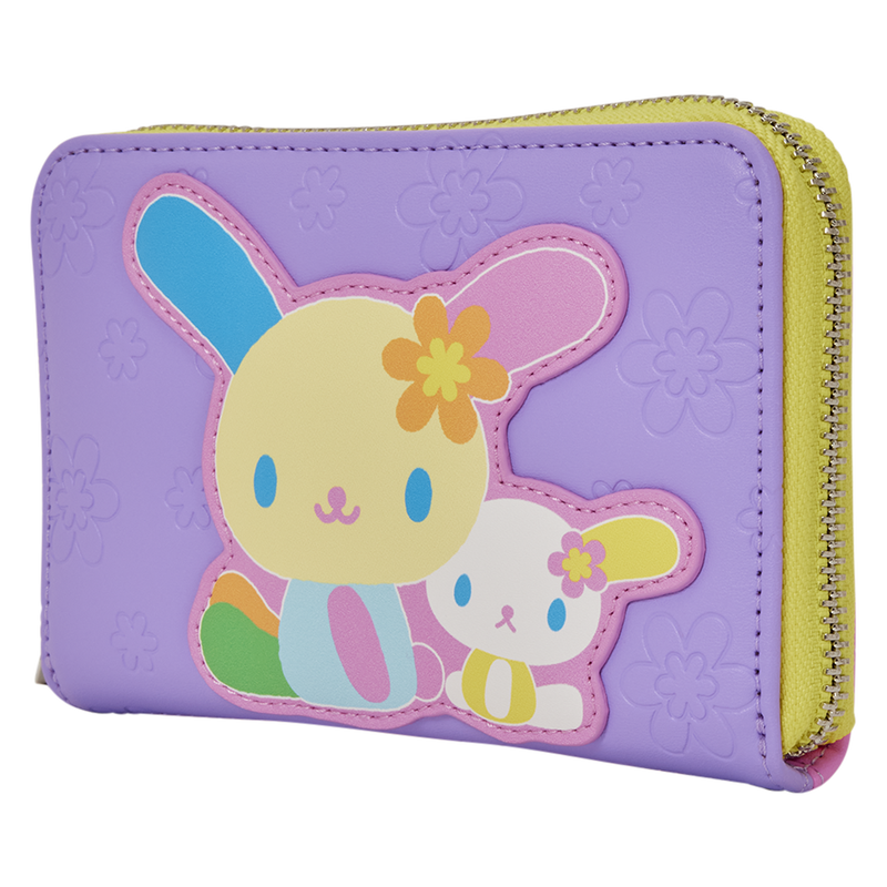 Sanrio Exclusive U*SA*HA*NA Color Block Zip Around Wallet, , hi-res view 5