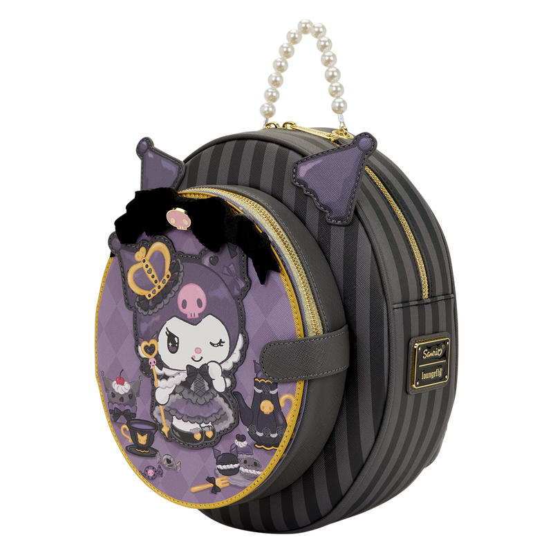 Sanrio Kuromi 20th Anniversary Cameo Mini Backpack, , hi-res view 7