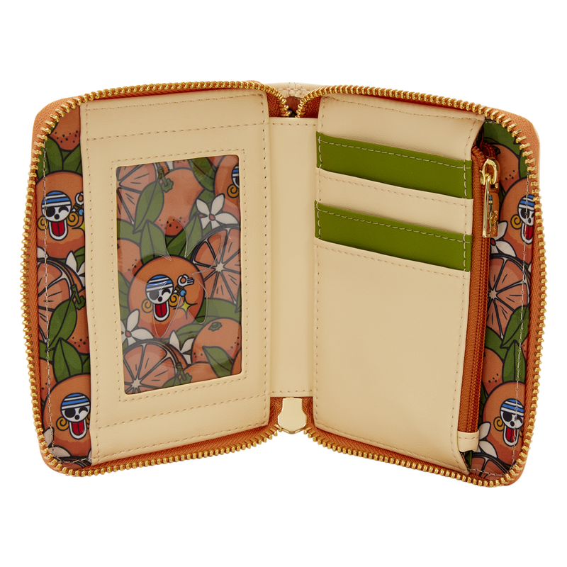 One Piece Exclusive Nami & Tangerines Zip Around Wallet, , hi-res view 4