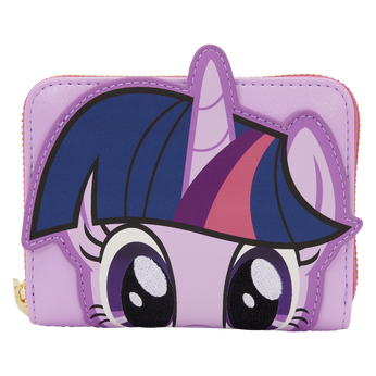 My Little Pony Twilight Sparkle Cosplay Glitter Zip Around Wallet, Image 1