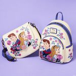 Sleeping Beauty Princess Aurora & Prince Phillip Floral Mini Backpack, , hi-res view 3