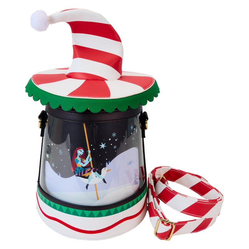 The Nightmare Before Christmas Town Carousel Spinning Figural Crossbody Bag, , hi-res view 3