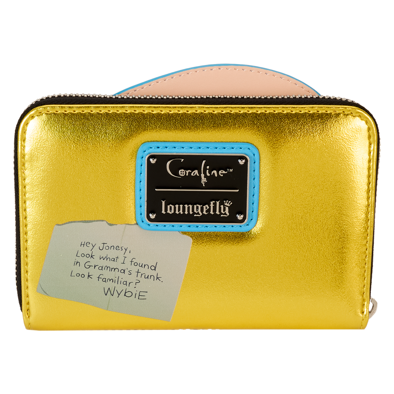 Coraline 15th Anniversary Laika Doll Metallic Cosplay Zip Around Wallet, , hi-res view 6