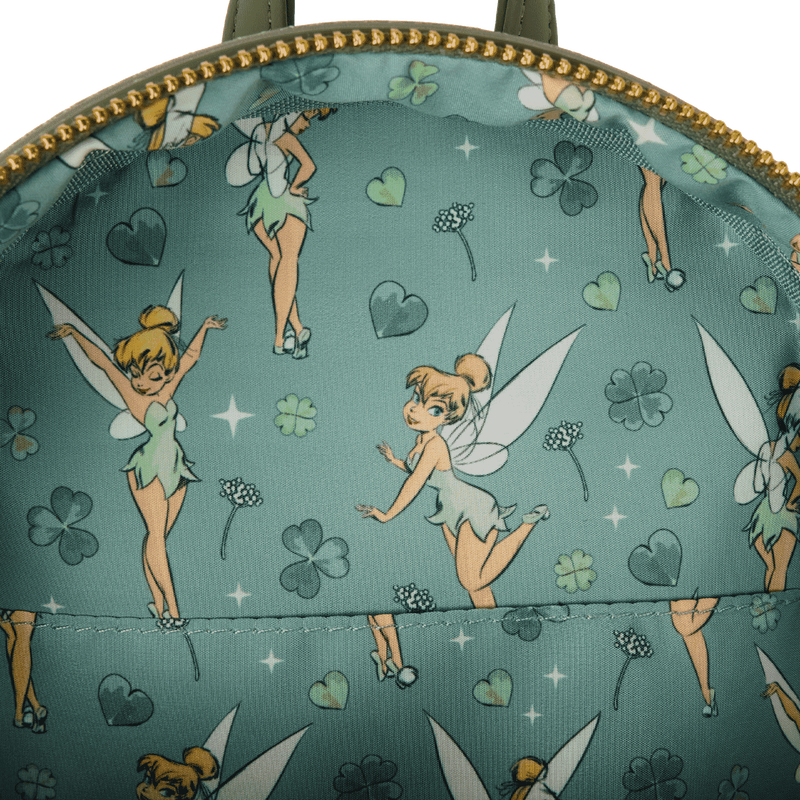 Peter Pan Tinker Bell Clover All-Over Print Mini Backpack, , hi-res view 7