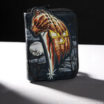 Halloween Michael Myers Jack-O'-Lantern Glow Zip Around Wallet, , hi-res view 2