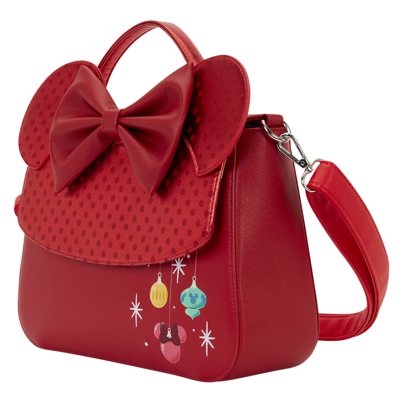 Minnie Mouse Exclusive Holiday Ornaments Crossbody Bag, , hi-res view 4